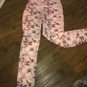 Pink Camo Leggings